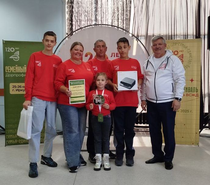 Семейный фестиваль Дорпрофжел на ВСЖД